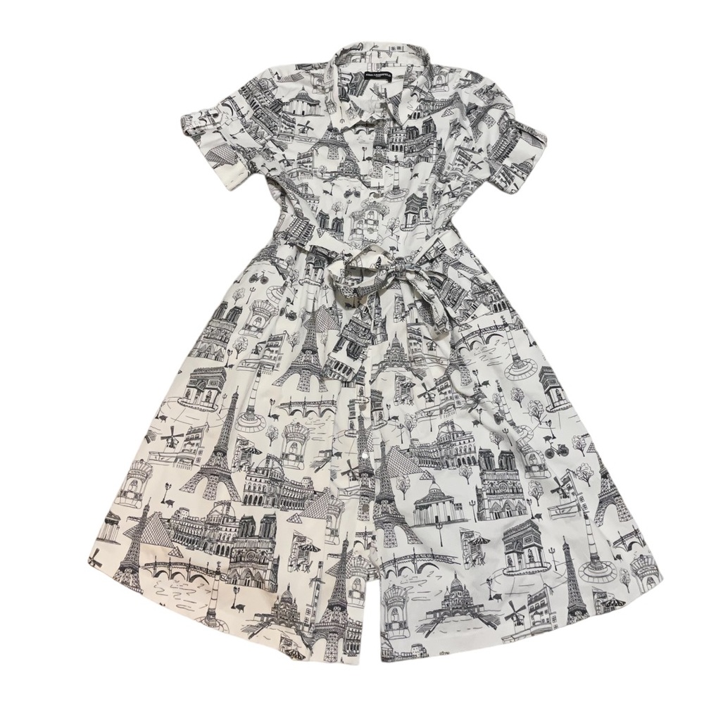 Karl lagerfeld midi tie dress
